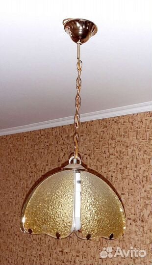 Светильник потолочный подвесной бу