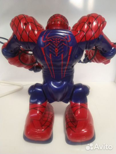 Робот спайдермен большой на пульте
