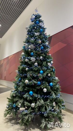 Ель искусственная, новая (Королева 3,60)