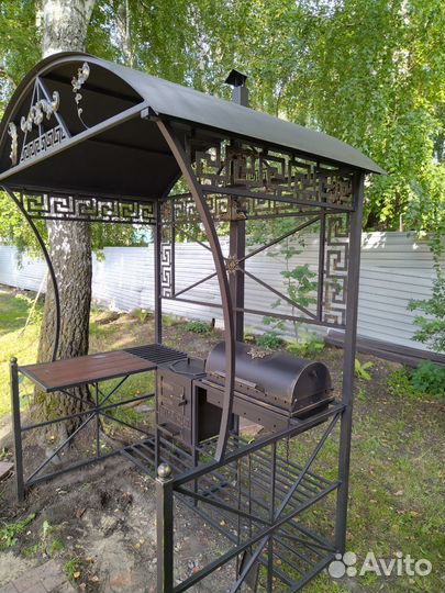 Мангал печь