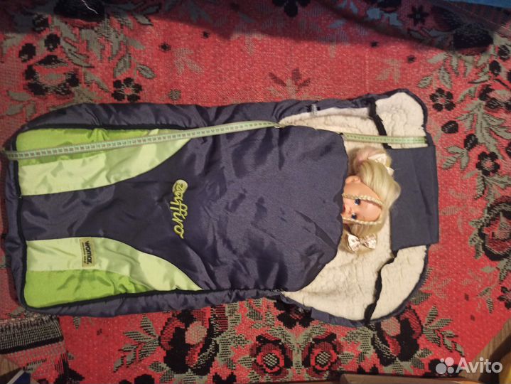 Зимний конверт для коляски(санок) Womar zaffiroБу