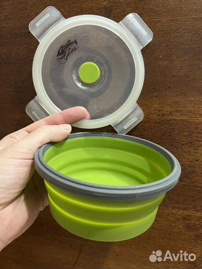 Контейнер силиконовый Tramp TRC-088, складной