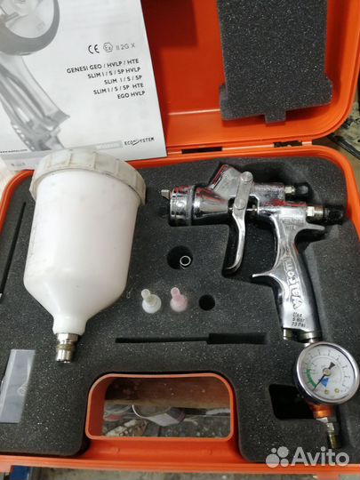 Краскопульт walcom genesi hte 1.4