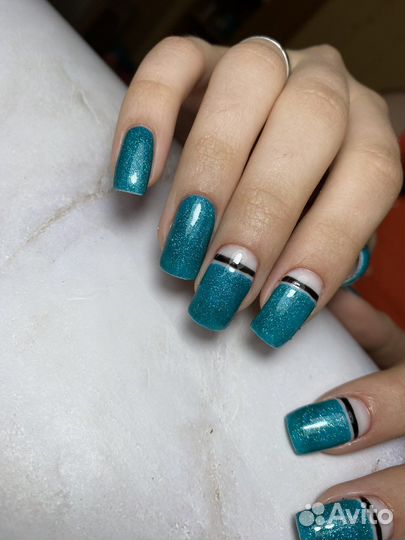 Маникюр с покрытием гель лак