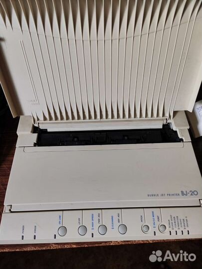 Принтер bubble jet bj-20