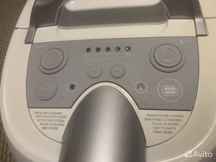 Моющий пылесос zelmer 1700 w