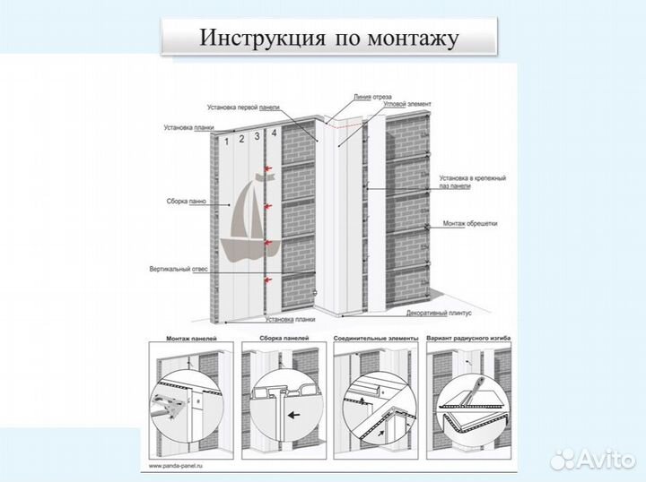 Панель пвх потолочная. Небо,арт.04120 панно