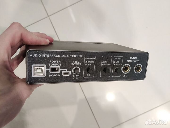 Внешняя звуковая карта xtuga e 22