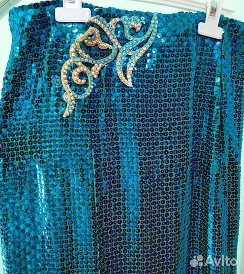 Юбка из пайеток