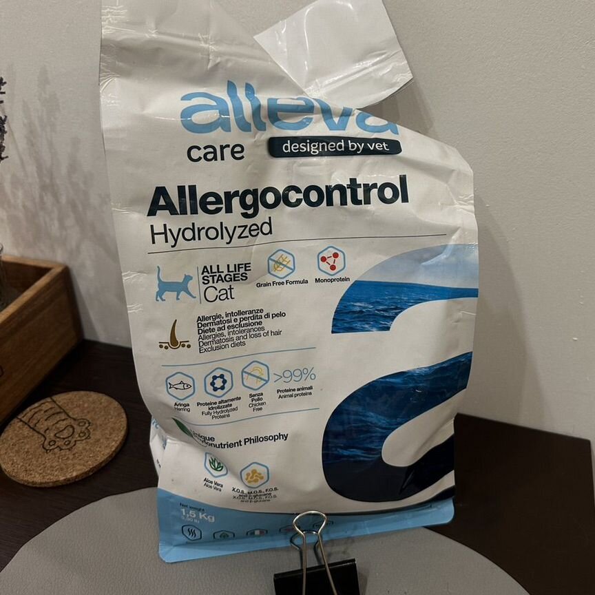 Сухой корм для кошек Alleva Allergocontrol