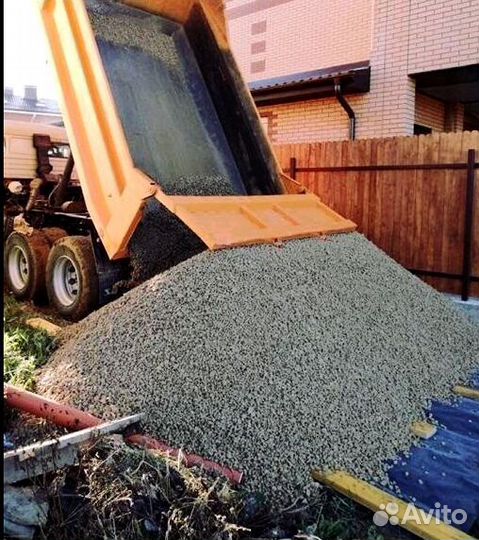 Щебень гравийный