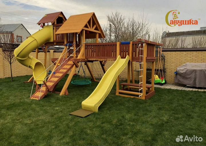 Детская игровая площадка Савушка Люкс 15