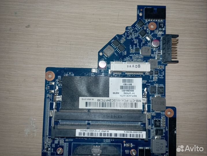 Ноутбук hp pavilion g6 на запчасти