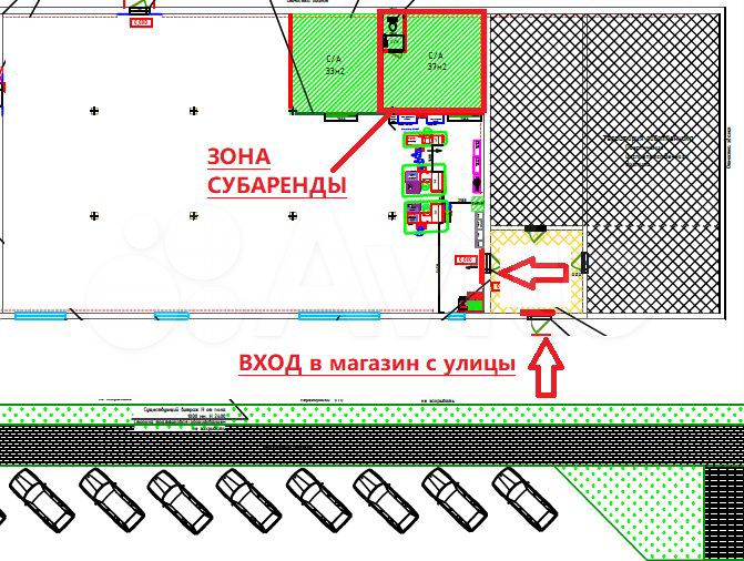 Торговая площадь, 37 м²