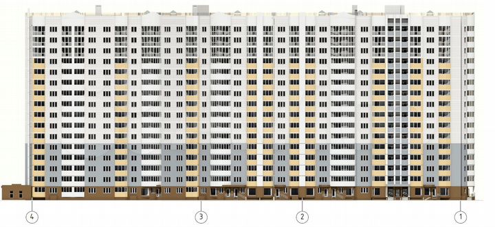 1-к. квартира, 46,3 м², 12/16 эт.