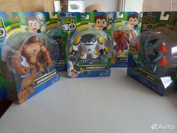 Фигурка Бен 10 человек огонь