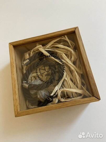 Браслет с агатом (15 см)