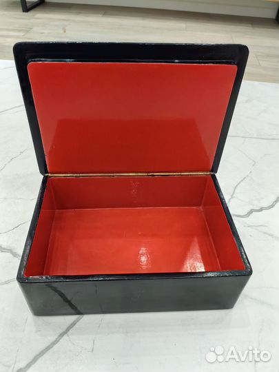 Шкатулка СССР 1963г Федоскино Балерина