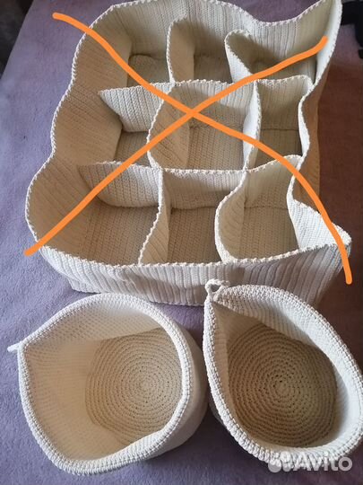 Плетеные органайзеры IKEA