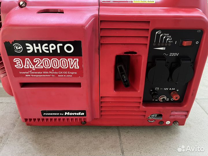 Инверторный бензогенератор Honda,Elemax,Energo