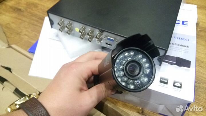 Комплект видеонаблюдения