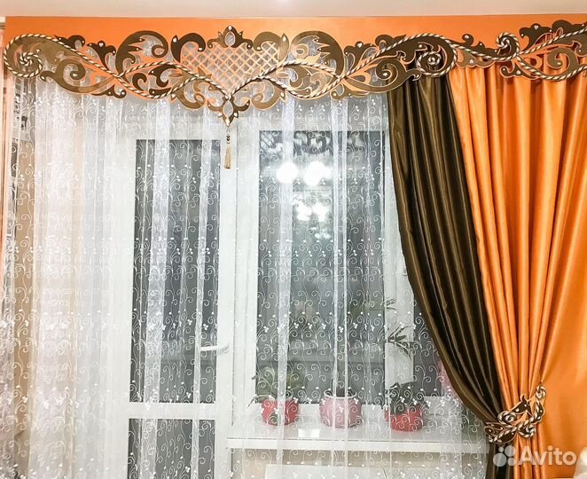 Шторы и тюль, ламбрекен