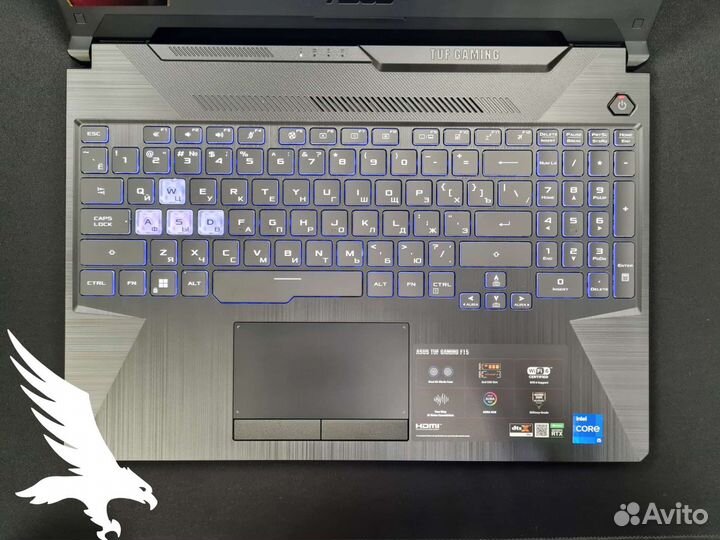 Asus TUF 15,6' 144HZ/i5/16GB/RTX 3050/SSD 512GB