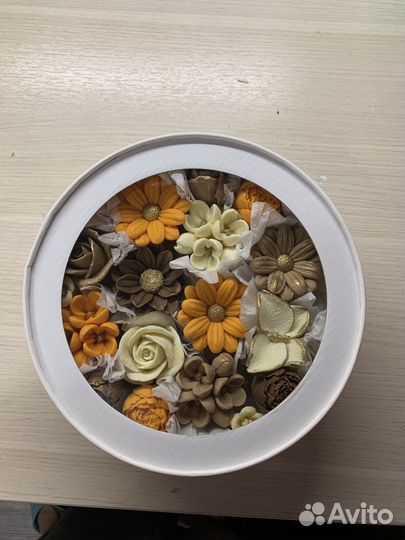 Цветочный набор из шоколада/цветы из шоколада