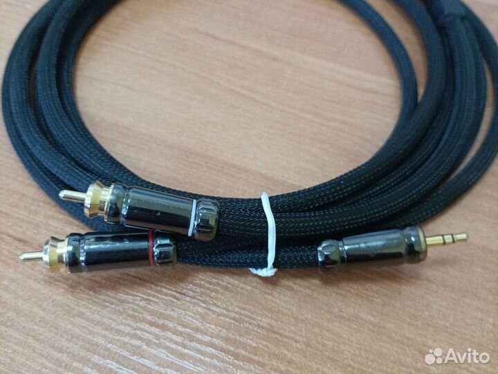 Кабель 2 rca на mini jack 3,5