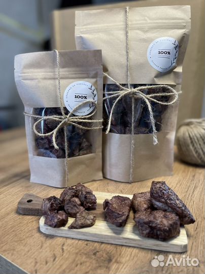 Лакомства для собак. легкое/ вымя/ уши/ почки и др