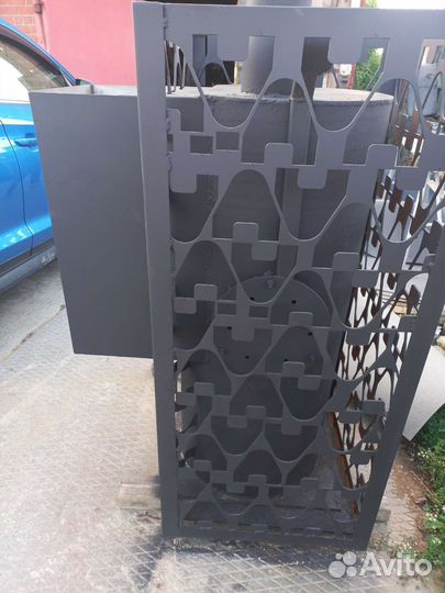 Печь для бани с баком