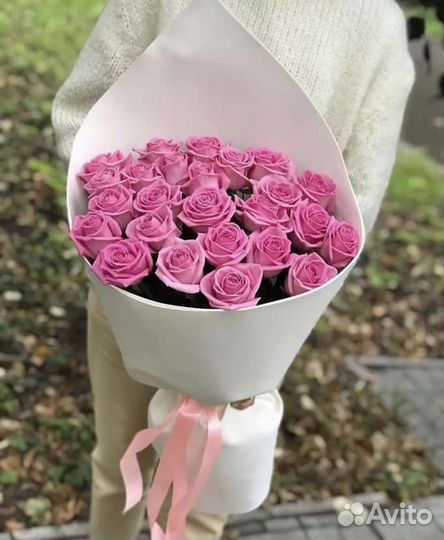 Букет из роз, 25 роз