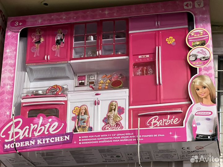 Детская кухня барби