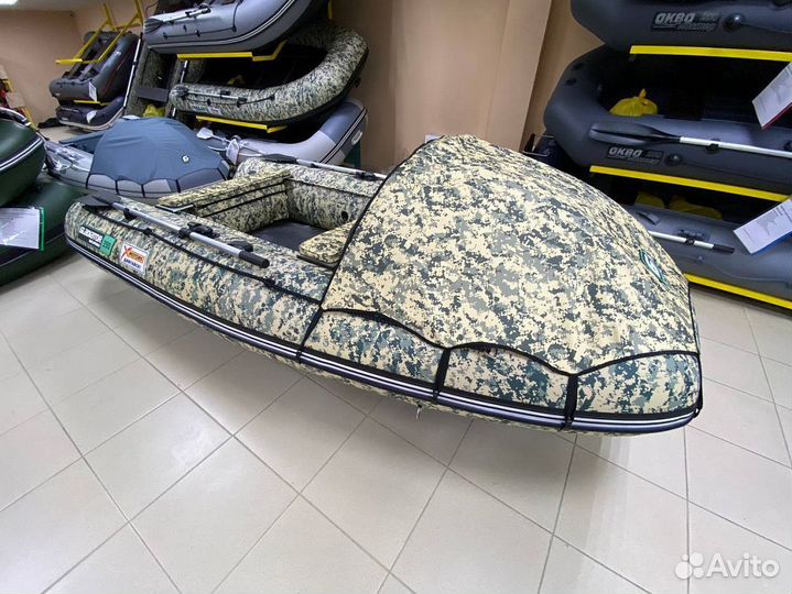 Лодка gladiator E350 (X-motors edition) камуфляж