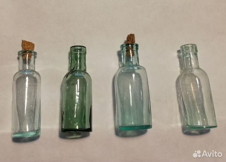 Пузырьки разные (флаконы, бутылочки ) старинные