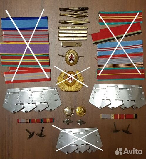 Погоны петлицы кокарды военная фурнитура ввс СССР