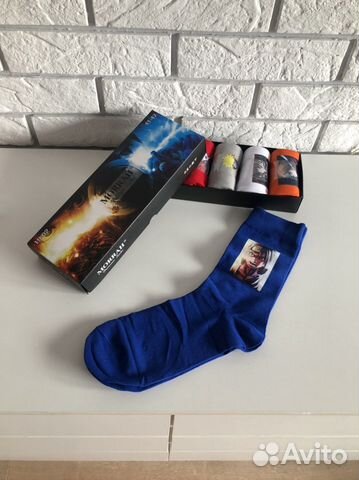 Набор мужских носков Аниме
