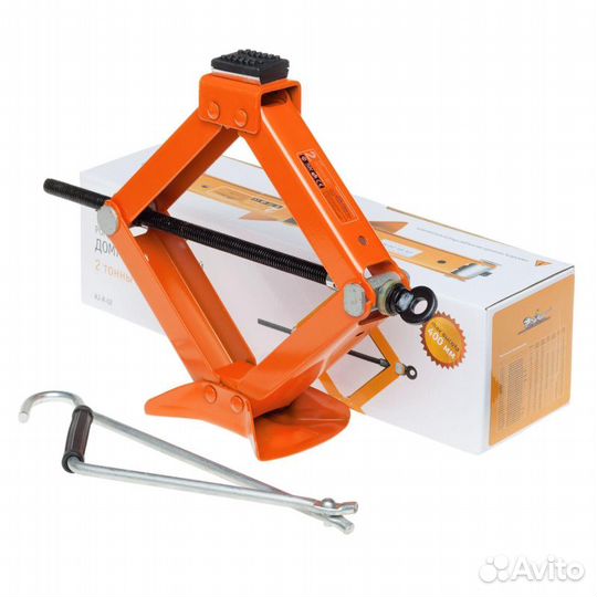 Домкрат ромбический 2т (min - 117 мм, max - 410 мм