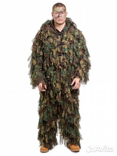 Маскировочный костюм для охоты