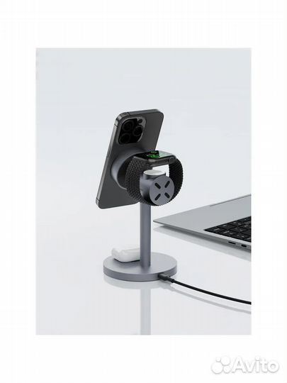 Бзу Aukey MC311 3in1 Qi2 RU