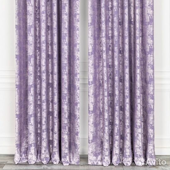 Шторы мрамор Зарина Сирень