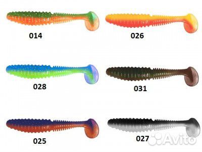 Виброхвост Luremax Ayame 10 см