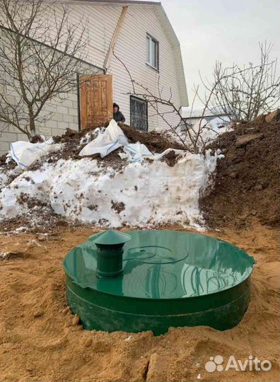 Станция биологической очистки. Септик