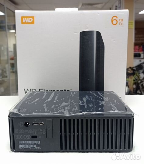 Переносной жёсткий диск WD Elements 6TB