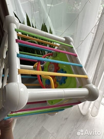 Кубик сортер монтессори 7в 1