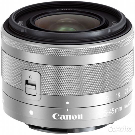 Объектив Canon EF-M 15-45mm f/3.5-6.3 IS STM Silve