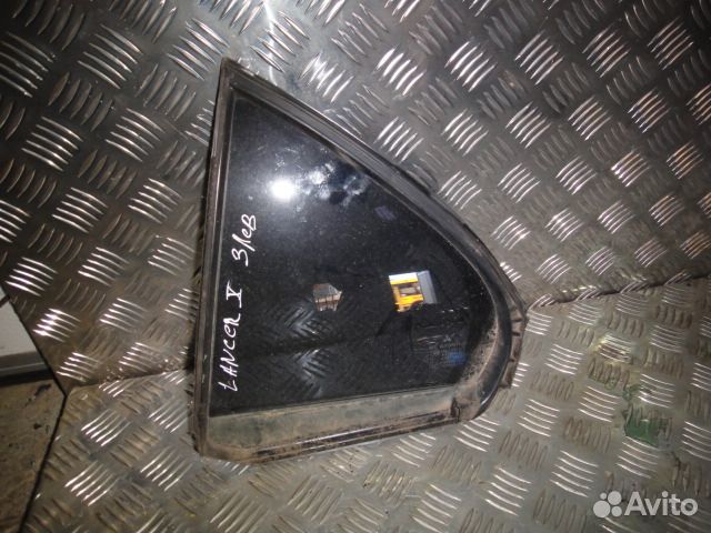Стекло Lancer 10 (07) зад L глухое б\у