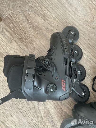 Powerslide next 4x80mm ролики плюс защита