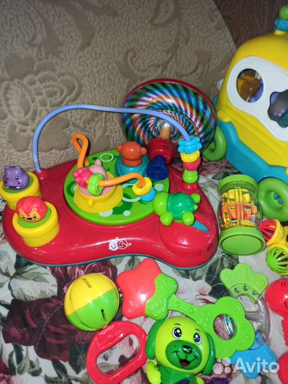 Детские игрушки для малышей пакетом