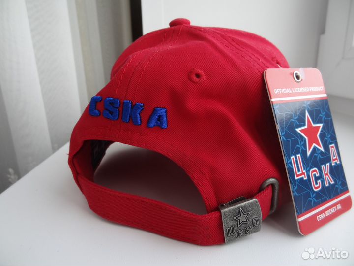 Бейсболка оригинальная новая Хоккейный клуб цска